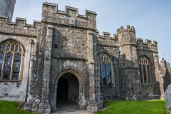 The south porch and chancel