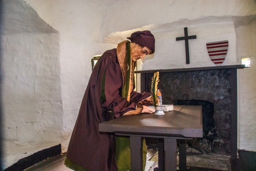 Gerald of Wales birthplace exhibit