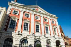 The front facade on St Helen's Square
