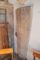 Manton, St Mary's Church, A floriated grave slab