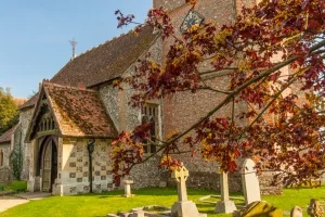 The Victorian north porch (Wm Butterfield)