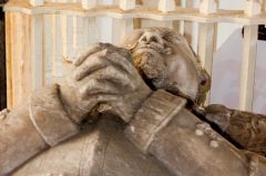 Sir Richard Blount effigy detail