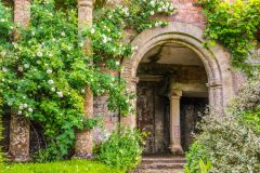 An archway in the Italianate terrace garden