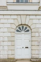 The simple north doorway