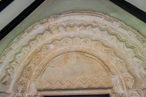 The Norman south doorway arch