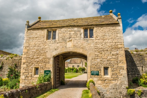 The medieval gatehouse