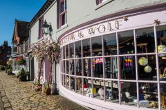 A pretty bow-windowed shop