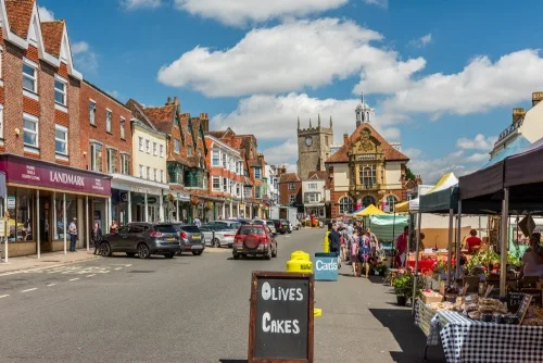 Market day in Marlborough