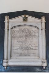 John Ward memorial, 1829