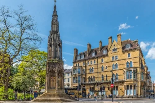 The Martyrs' Memorial, St Giles, Oxford