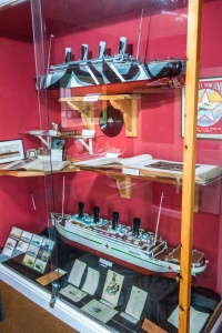 The Titanic exhibit