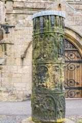 The 9th-century Anglo-Saxon cross shaft