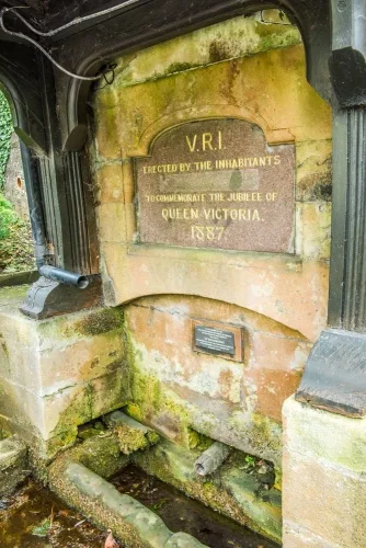 The defaced 'Mashamshire' Jubilee Fountain