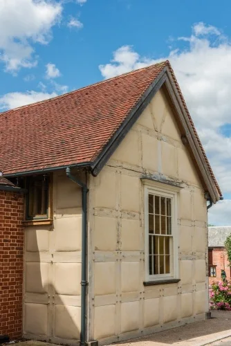 Timber-framed wing of Masters House