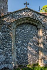 The blocked south porch