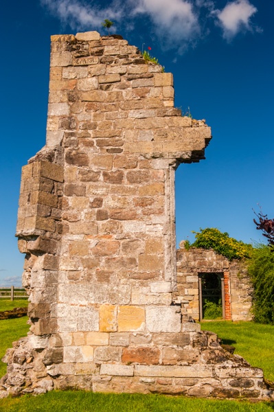 Remains of the 15th-century tower