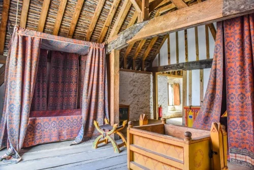 The restored east chamber