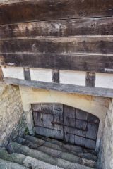 Steps to underground storage cellars