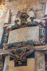 William and Isobel Dawson memorial, 1614