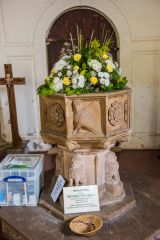 The 15th century octagonal font