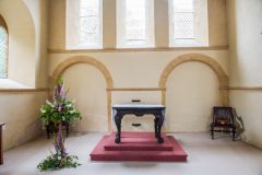 The chancel and altar