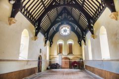 The nave, now a recreation area