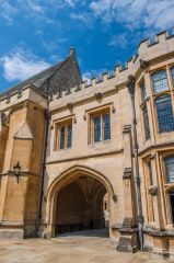 Merton College, Oxford, Gateway in Front Quad