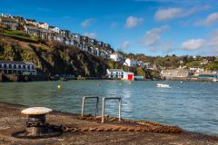 Mevagissey harbour from the breakwater