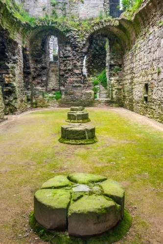 The castle keep cellar