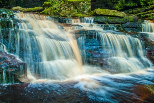 The lower cascade