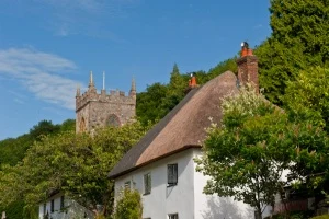 Thatched cottage, Milton Abbas