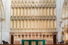 The 15th-century reredos