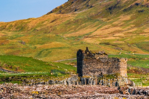 Mingary Castle from Port nan Spainteach