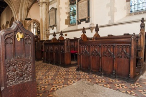 15th century choir stalls