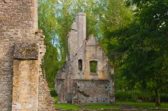 Looking down the west range