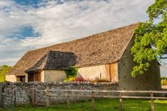 A 15th-century barn