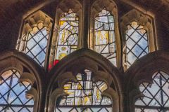 Medieval glass, st Kenelm's Church