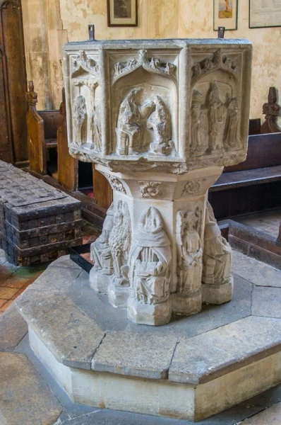 The Seven Sacrament font