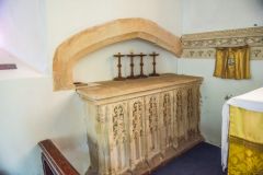 The unusual stone Altar of Repose