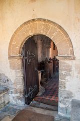 The Romanesque south doorway