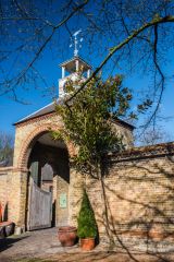 The stable and clock tower