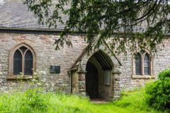 The south porch entrance