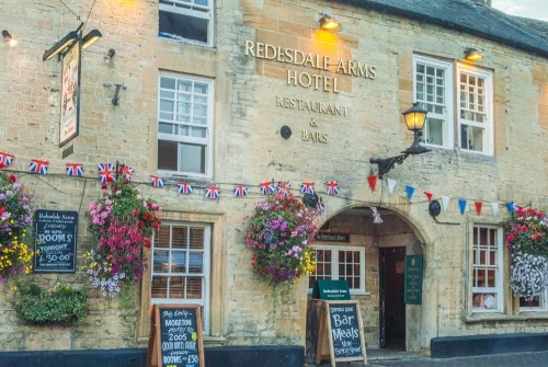 The Grade II listed Redesdale Arms
