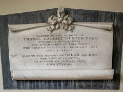 Gunter memorial, 1837