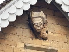 Gargoyle from the medieval church, East Street