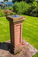 The rose garden sundial