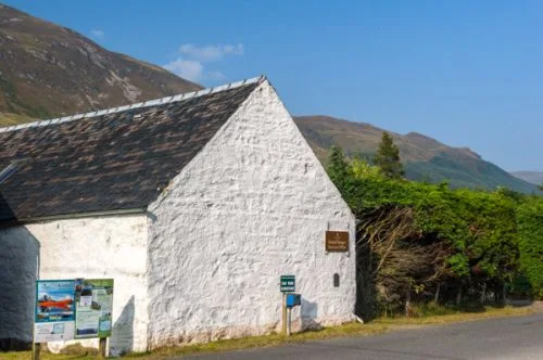 The Countryside Centre in Morvich - the start and finish of the walk