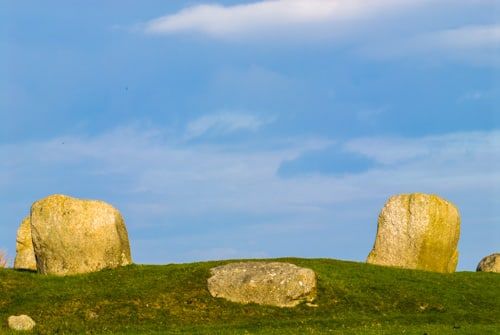The stones, late evening