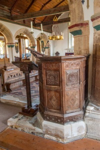 The Jacobean pulpit