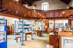 Inside the Pitlochry and Moulin Heritage Centre